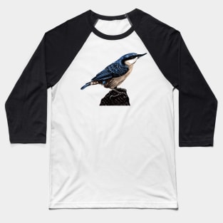 Eurasian nuthatch Baseball T-Shirt